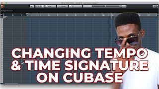 How to Switch Time Signature in Cubase 13 Pro.