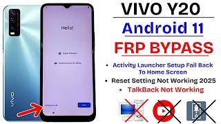 Vivo Y20 Frp Bypass New Security Update 2025 | Vivo Y20s/Y20g/Y20i Google Account Bypass Without Pc