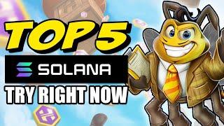 Top 5 Crypto Games On Solana You Can Try!