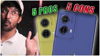 5 Pros and 5 Cons of MOTOROLA G85 5G..! - Badi Badi Problems hai dost..! [HINDI]