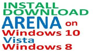 Install Download Arena Simulation Windows 10 Vista Windows 8