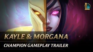 Kayle and Morgana: The Righteous and the Fallen | Champion Gameplay Trailer (PEGI)