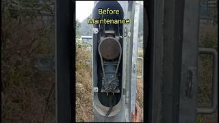 high mast light motor Maintenance | Motor chain Service #viral #trending #youtubeshorts #mechanical