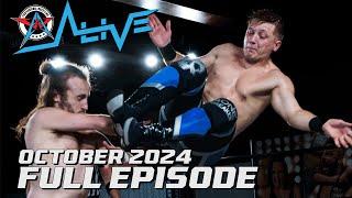 AAW ALIVE October 2024 - Full Episode | Featuring Champions & Rising Stars | AAW Pro