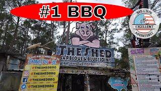 Best BBQ "The Shed Barbeque & Blues Joint Must Stop