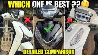 2025 Activa 125 vs Access 125 vs Destini 125 XTEC Comparison| Best 125cc Scooter In 2025