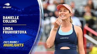 Danielle Collins vs. Linda Fruhvirtova Highlights | 2023 US Open Round 1