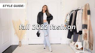 FALL 2022 TRY-ON HAUL + how to style | trendy & casual outfits