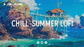 Chill Summer Beach  Lofi Deep Focus Study/Work Concentration [chill lo-fi hip hop beats]