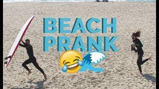 LISBON BEACH SURF PRANK