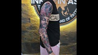 7  Sleeve Full Tattoo at Inked in Asia Tattoo Studio Patong Phuket Thailand