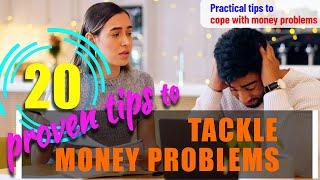 MONEY PROBLEMS: 20 proven tips to tackle  #FinancialFreedom