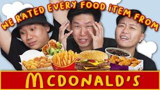 TSL’s Biggest Eaters Rate Every Item On McDonald's Menu | RATED Ep. 7