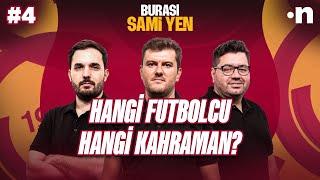 Galatasaraylı futbolcular hangi kahramanlara benziyor? | Sinan Yılmaz, Kerem Övet, Berk Göl #4