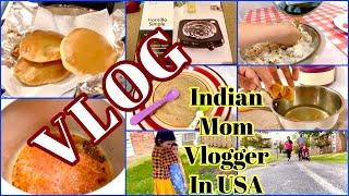 Gud ki Meethi Puri Traditional Recipe~Indian Mom Productive Weekend Vlog/Hope you Relate H4 Wife USA