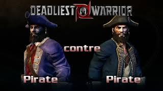 Deadliest Warrior - Pirate Fighting / GAMER CAGOULER