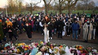 Watch again: Crowds gather in Clapham Common to remember Sarah Everard