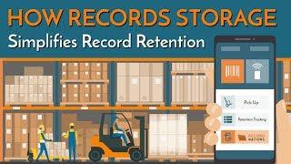 How Records Storage Simplifies Record Retention