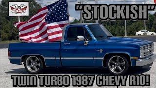 TWIN TURBO 1987 CHEVY R10!