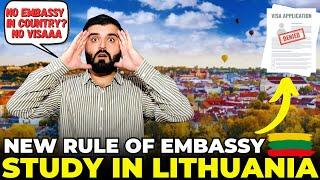 Lithuania Study Visa Updates | Lithuania Work Permit Updates | New Rules | Study in Lithuania 2025