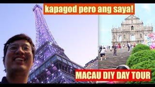 MACAU DIY DAY TOUR | GETTING AROUND MACAU USING FREE TRANSPORTATION | TIPID TOUR | FREE SHUTTLE