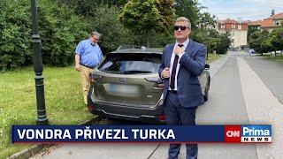 Rivalita stranou. Turka přivezl na setkání s Fialou Vondra, projížďku hájí životním prostředím