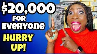 GRANT money EASY $20,000! 3 Minutes to apply! Free money not loan