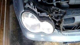 Easy Light Bulb Change - Mercedes C Class w203 220 CDI - JingFix