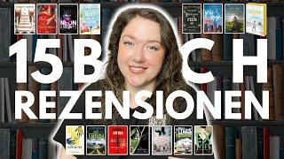 GUTE IDEEN, ABER DIE UMSETZUNG? | 15 Buch Rezensionen im Lesemonat | FrederikesFreitagsFazit