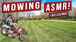 10 Relaxing Minutes Of Mowing Grass Footage (ASMR)