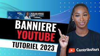 Comment créer une BANNIÈRE YouTube gratuitement en 2023