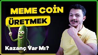 Ücretsiz MEME Coin Çıkarıp Satmak? - Pump.fun