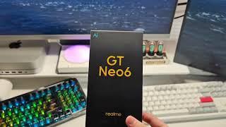Realme GT Neo 6 5G Black Unboxing & Gaming Test!