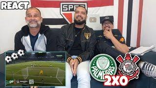 REACT PALMEIRAS 2X0 CORINTHIANS - JA ERA PREVISTO! BRASILEIRÃO