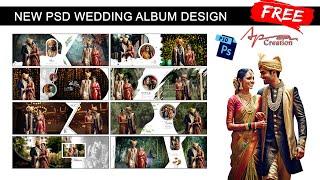 new wedding album design psd 2025 Free Download