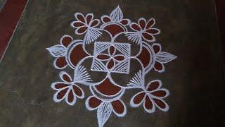 Friday rangoli kolam// pavithra kolangal