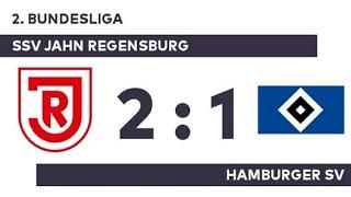 Regensburg v Hamburg 2-1 (All Goals & Highlights) Bundesliga 2