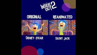 DELUSIONAL (Original vs Reanimated) #animation #animationart #insideout2 #insideout #disney