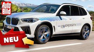 BMW iX5 Hydrogen (2023) | Dieses SUV fährt mit Wasserstoff und wir fahren ihn | mit Hauke Schrieber