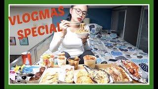 VLOGMAS SPECIAL: Korean StreetFood Mukbang | Anna Cay 