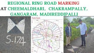 Live Update about Regional Ring Road Villages and Survey Markings near Shankarpally, Cheemaldhari,