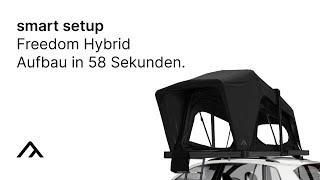 qeedo | Freedom Hybrid. Aufbau in 58 Sekunden - Smart Setup