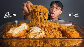 NAGIH PARAH!! MUKBANG MIE NYEMEK BANGLADESH PORSI JUMBO!! GAADA OBAT!!