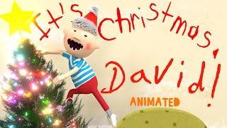  It's Christmas, David!  | Animated Storybook ️️ Words by David Shannon