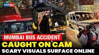 Mumbai bus accident: 6 killed, 49 injured, Horrific visuals caught on camera