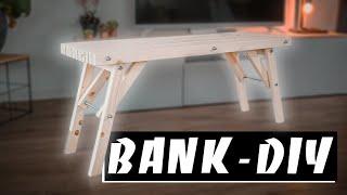 DIY MODERNE DESIGNER SITZBANK - BANK SELBER BAUEN | EASY ALEX