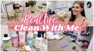 REAL LIFE CLEAN WITH ME 2021 | REALISTIC CLEAN WITH ME | WHOLE HOUSE CLEANING MOTIVATION