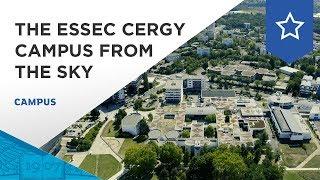 The ESSEC Cergy Campus from the sky | ESSEC Campus