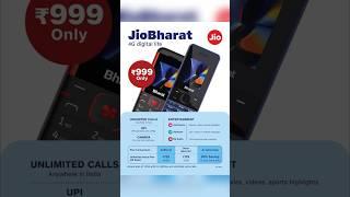 Jio Bharat phone launched in India at Rs 999 with new 4G plans