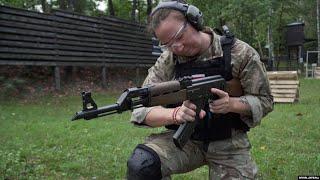 Belarusian Women Train As Soldiers In Poland, Amid Plan To 'Liberate' Their Country